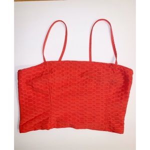 TELA | Women’s | Crop top | Orange | Large